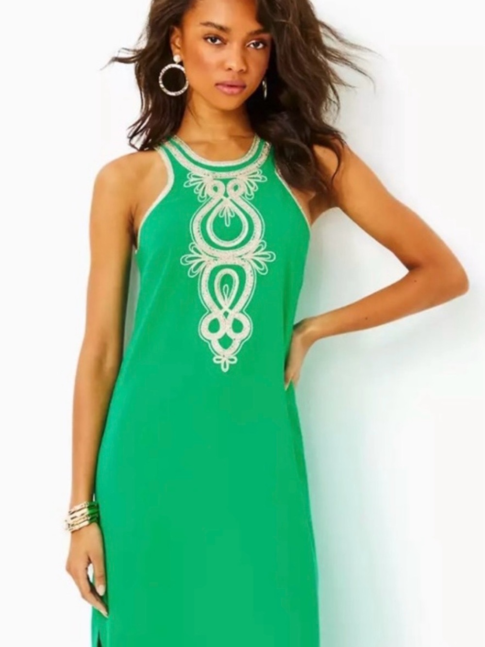 Lilly Pulitzer Brazilian Green Taylane Dress
